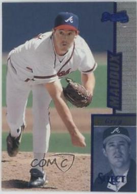 Greg Maddux #23 Baseball Cards 1997 Select