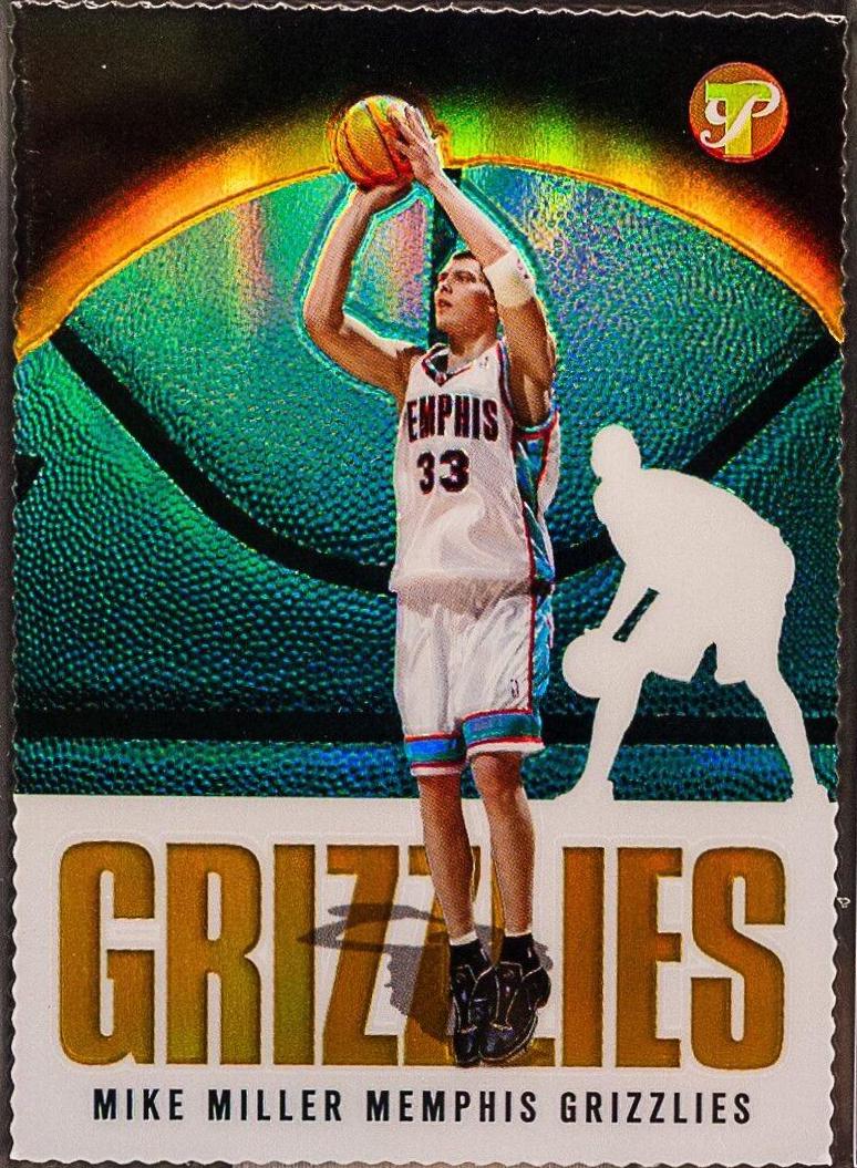 Mike Miller Gold Refractor #50 Basketball Cards 2003 Topps Pristine