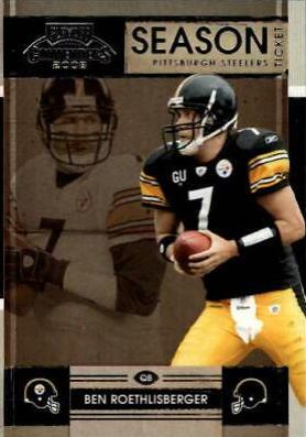 Ben Roethlisberger #76 Football Cards 2008 Playoff Contenders
