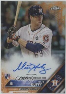 Matt Duffy [Orange Refractor] #RA-MD