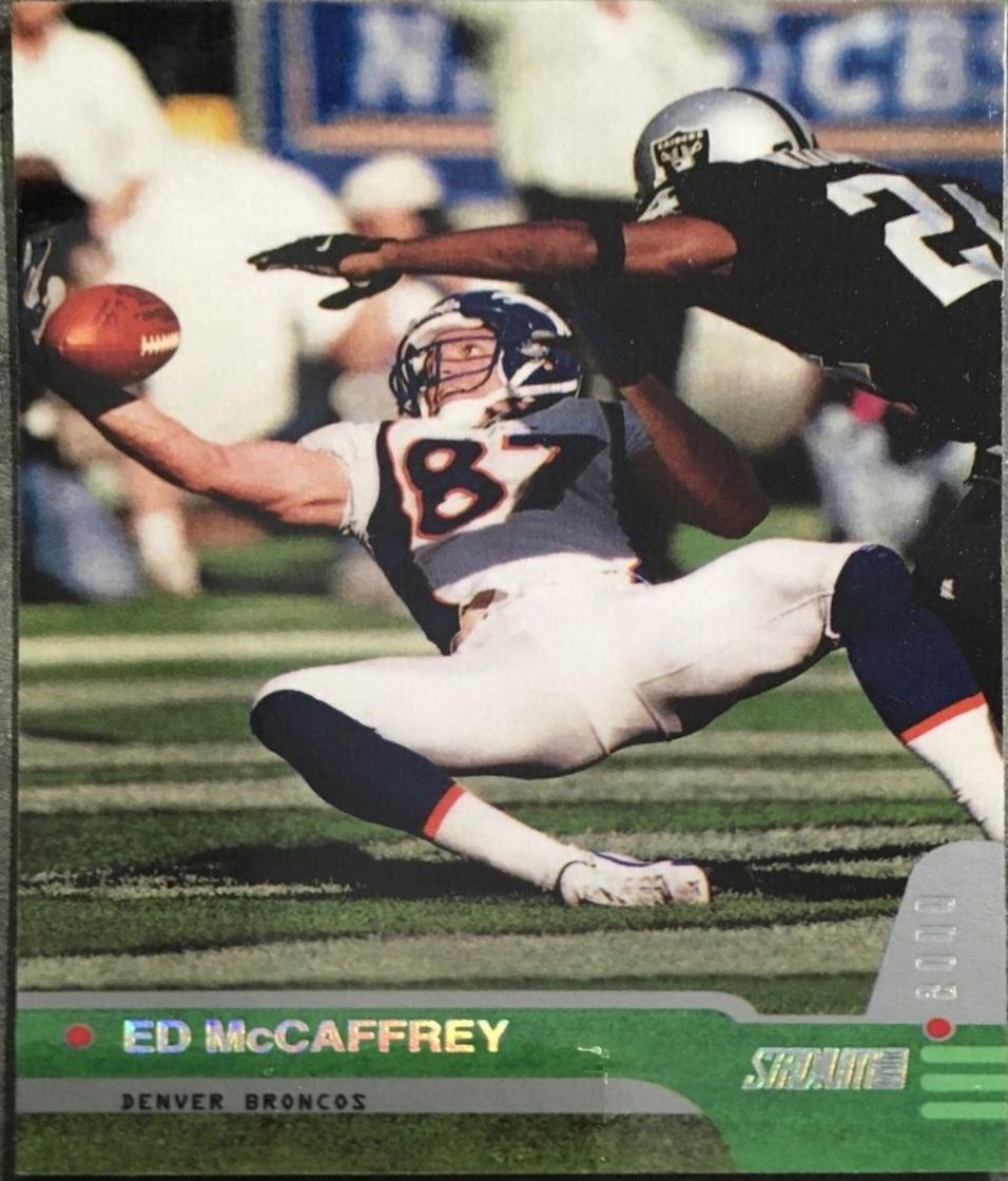 Ed McCaffrey #22 Football Cards 2000 Stadium Club