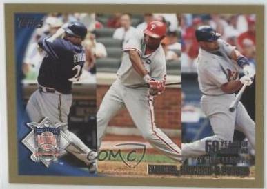 Albert Pujols, Prince Fielder, Ryan Howard [Gold] #42