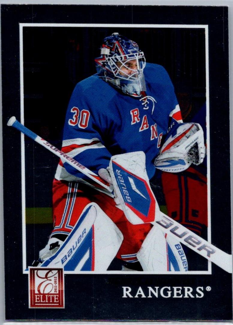 Henrik Lundqvist #23 2011-12 Panini Elite Hockey