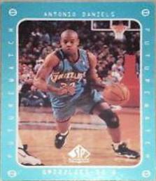Antonio Daniels #169 Basketball Cards 1998 Upper Deck