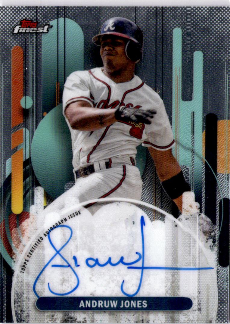 Andruw Jones [Refractor] #FA-AJO