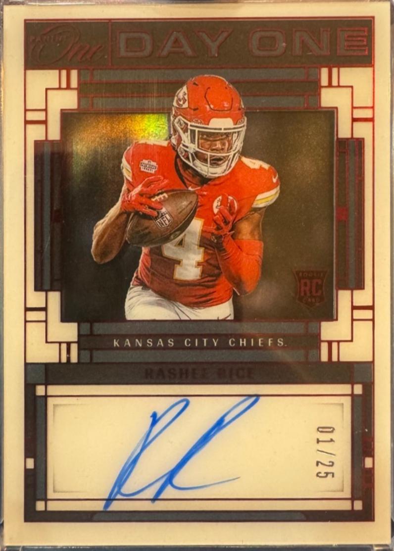 Rashee Rice [Red Day One Autograph] #112
