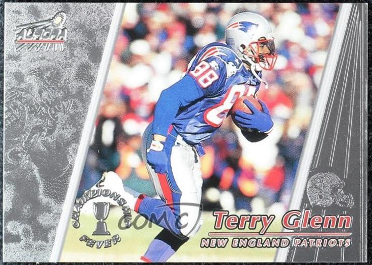 Terry Glenn #33 1998 Pacific Aurora Championship Fever Football