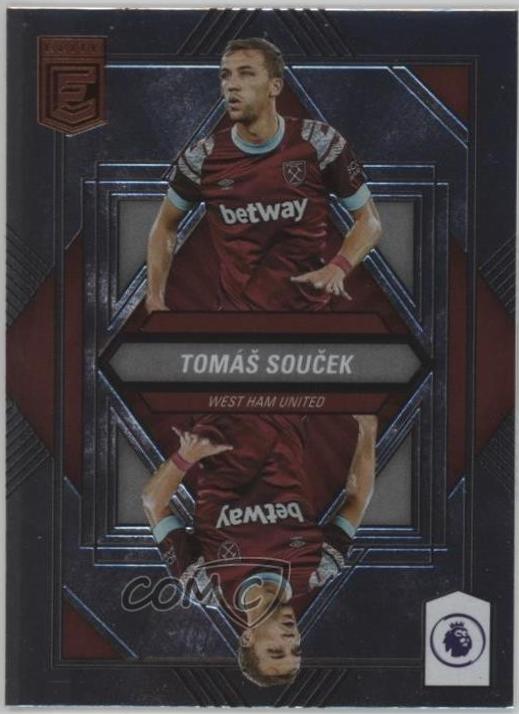 Tomas Soucek #28 2022 Panini Donruss Elite Premier League Deck