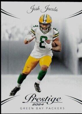 Josh Jacobs #107 Football Cards 2024 Panini Prestige