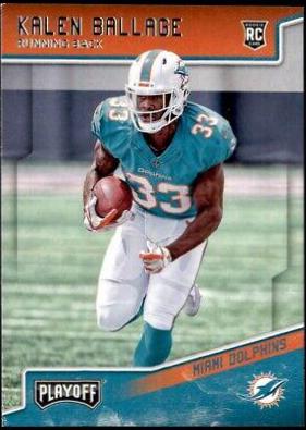Kalen Ballage #234 Football Cards 2018 Panini Playoff