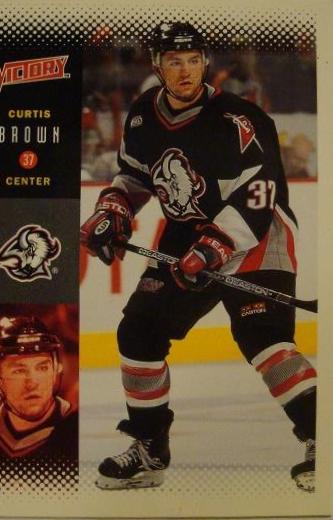 Curtis Brown #31 Hockey Cards 2000 Upper Deck Victory