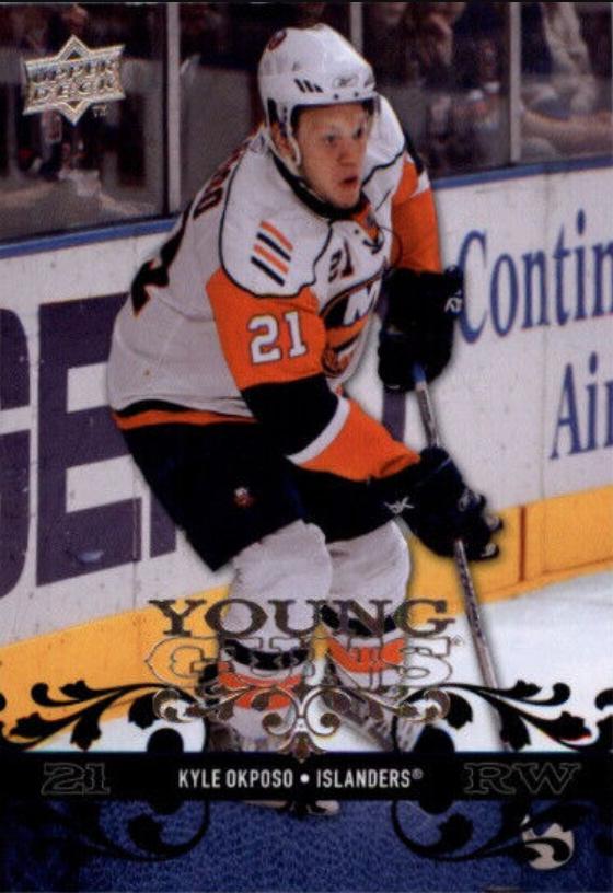 Kyle Okposo #229 Hockey Cards 2008 Upper Deck