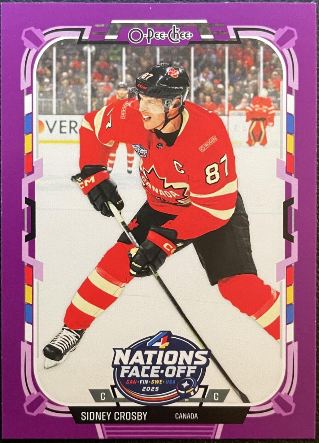 Sidney Crosby [Purple Border] #501
