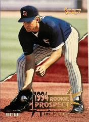 Tim Hyers #416 Baseball Cards 1994 Select Prices