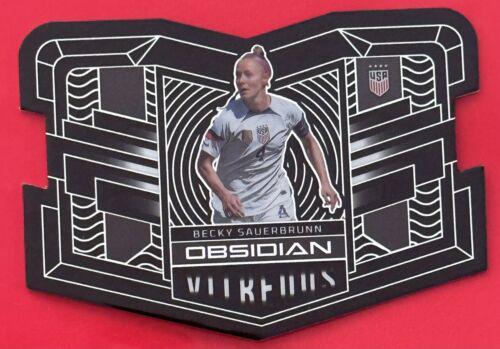 Becky Sauerbrunn #2 Soccer Cards 2022 Panini Obsidian Vitreous