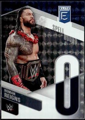 Roman Reigns #2 Wrestling Cards 2023 Donruss Elite WWE Spellbound