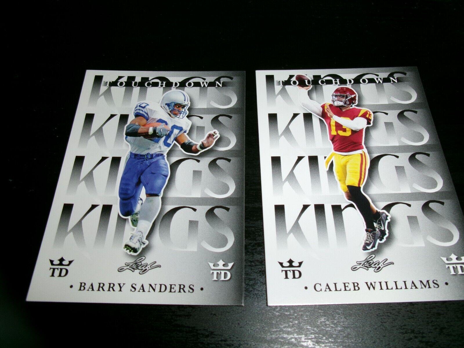 Barry Sanders #TDK-3 Football Cards 2024 Leaf Touchdown Kings