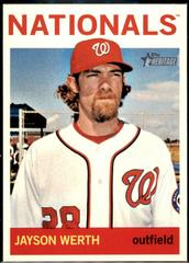 Jayson Werth #52 Baseball Cards 2013 Topps Heritage Prices