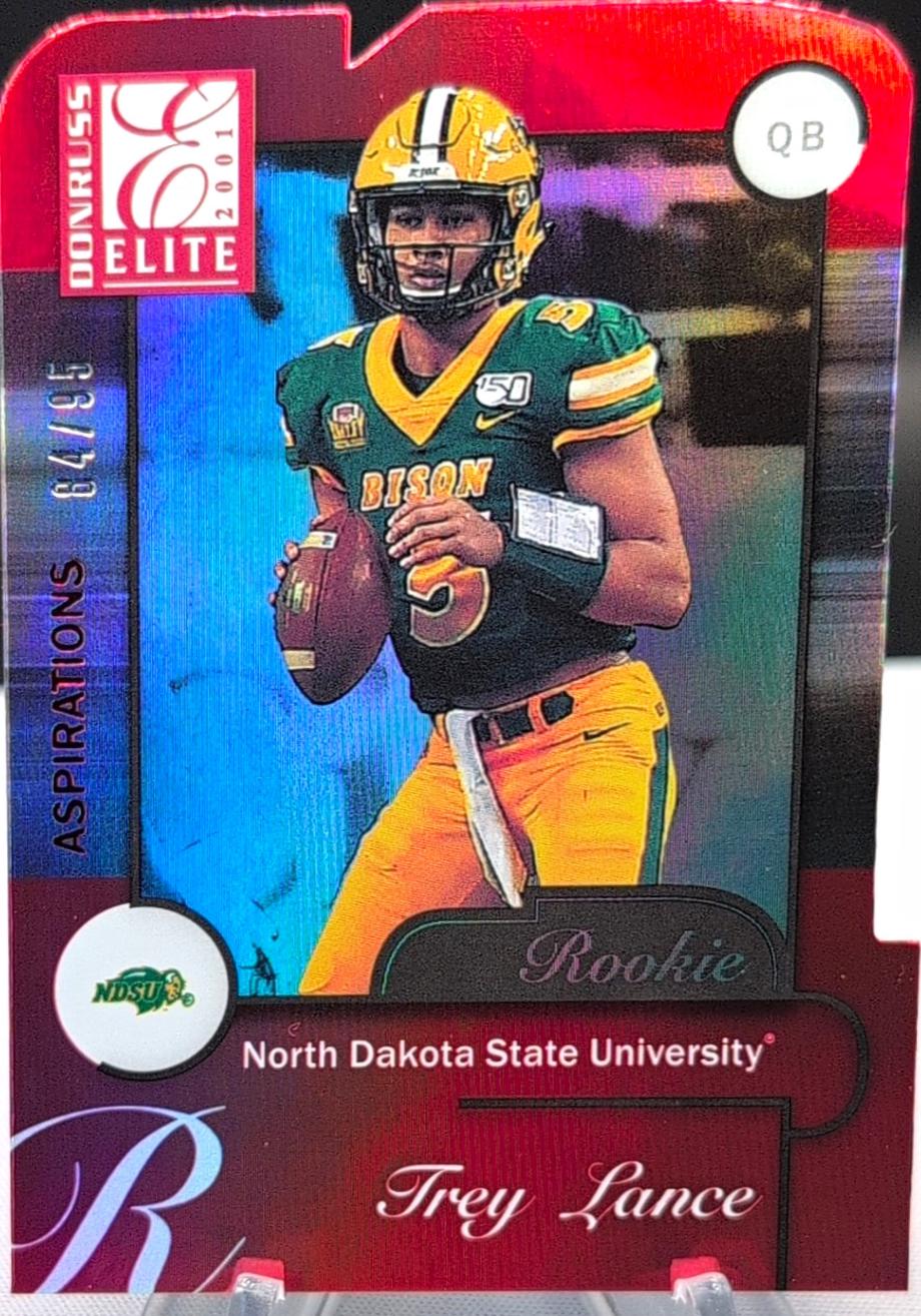 Trey Lance #ER3 2021 Panini Donruss Elite 2001 Rookies Football