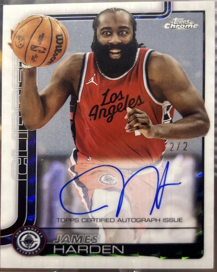 James Harden [Refractor Geometric White] #TCA-JH