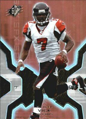 Michael Vick #5 Football Cards 2007 Spx