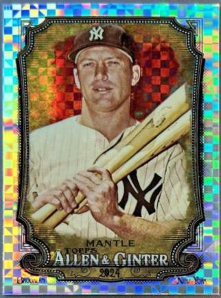 Mickey Mantle [X-Fractor] #142