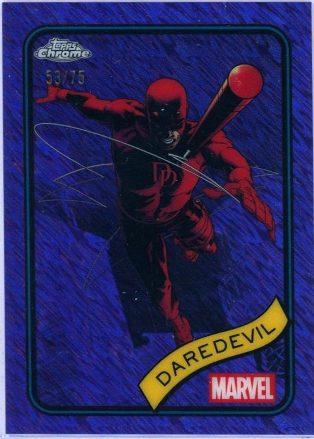 Daredevil Purple Shimmer Refractor