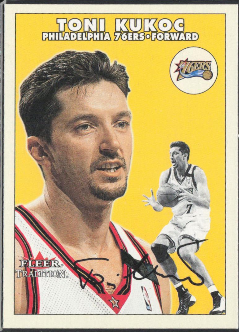 Toni Kukoc #25 Basketball Cards 2000 Fleer Tradition