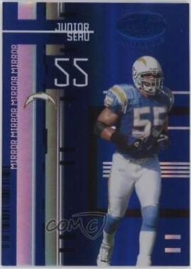 Junior Seau [Mirror Blue] #138