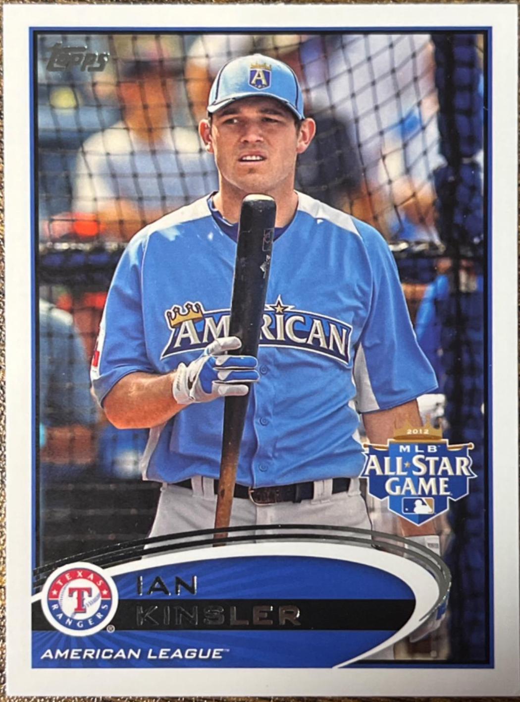 Ian Kinsler #US285 2012 Topps Update Baseball