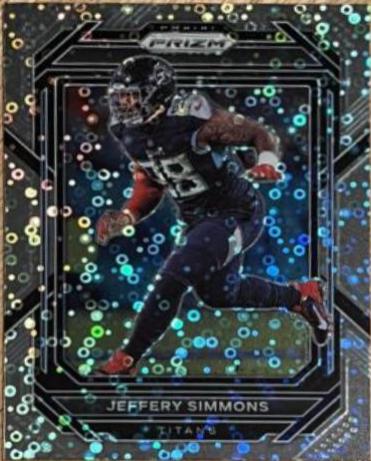 Jeffery Simmons #289 2022 Panini Prizm No Huddle Football
