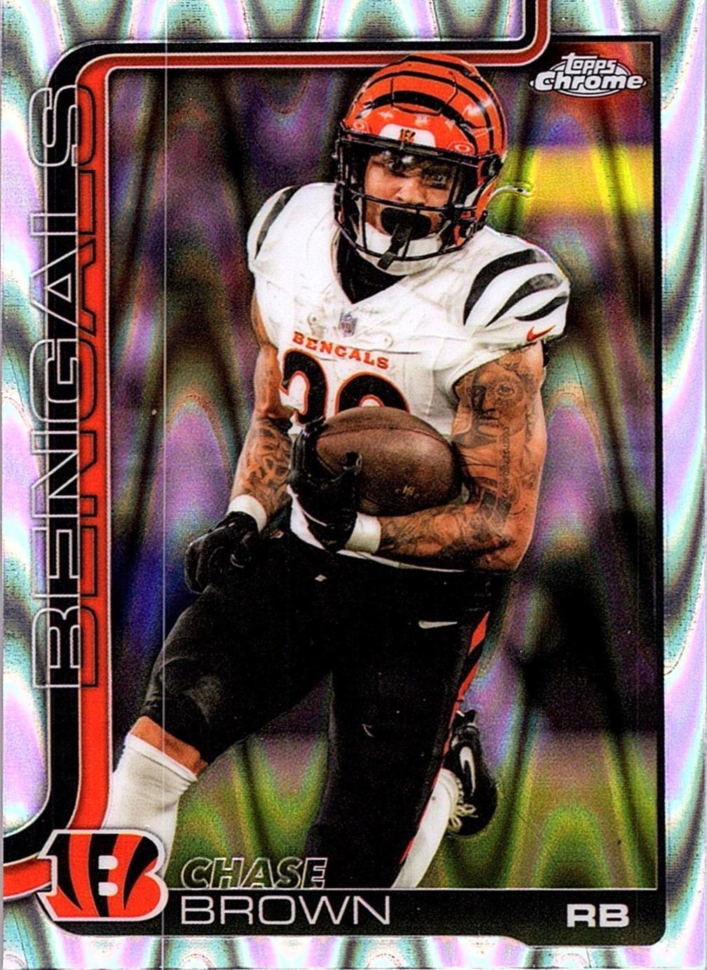 2025 Chase Brown [Pink Wave] #62
