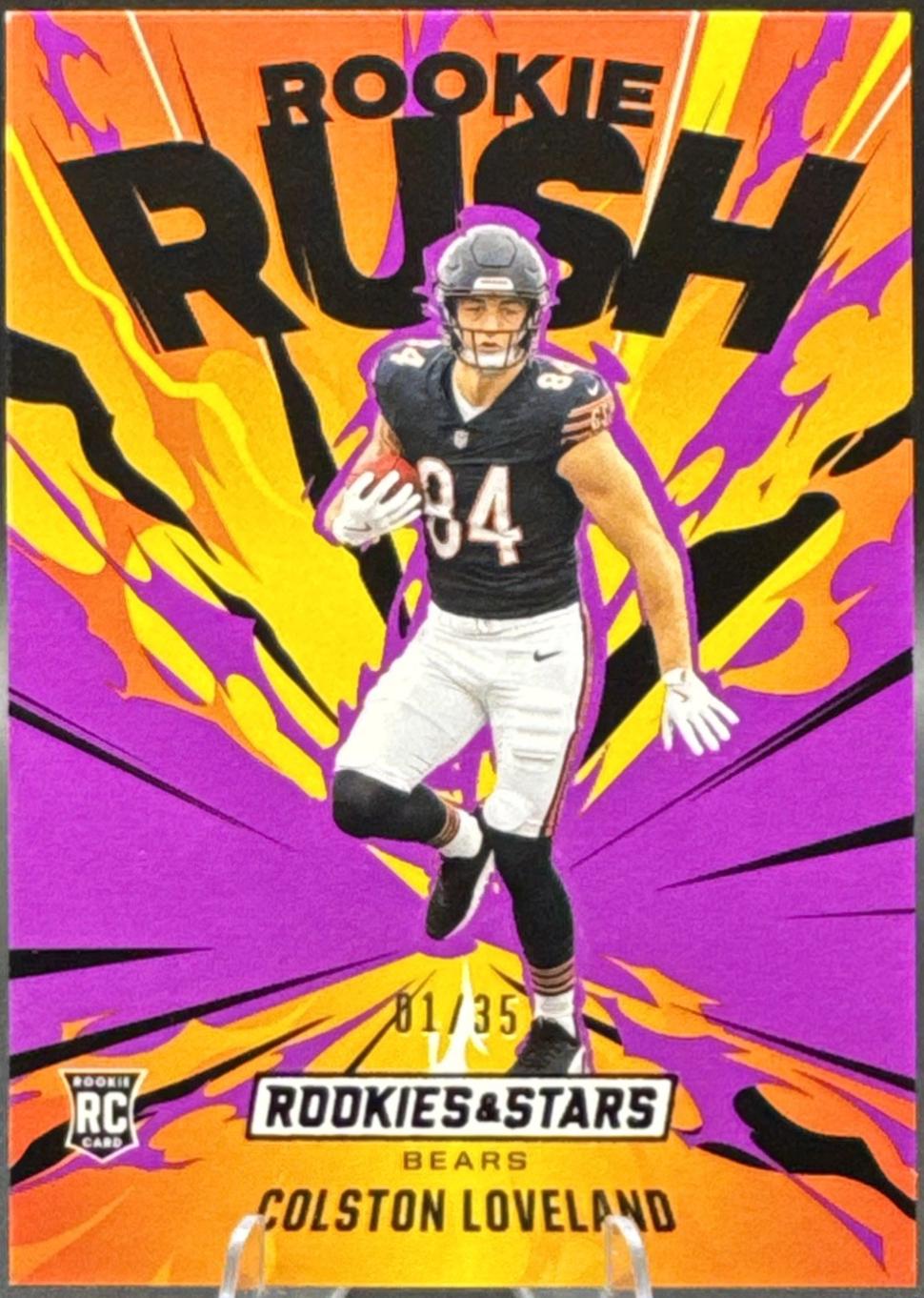 Colston Loveland [Purple] #4 Prices | 2025 Panini Rookies & Stars ...