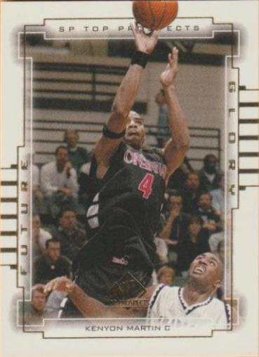 Kenyon Martin #F2 2000 Sp Top Prospects Future Glory Basketball