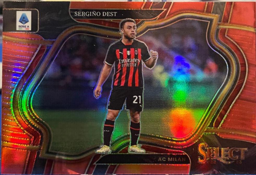 Sergino Dest #207 2022 Panini Select Serie A