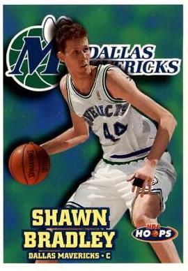 Shawn Bradley #36 Basketball Cards 1997 Hoops