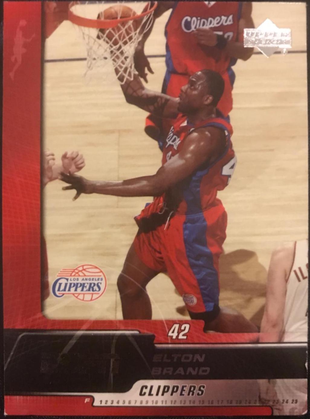 Elton Brand #35 Basketball Cards 2005 Upper Deck ESPN