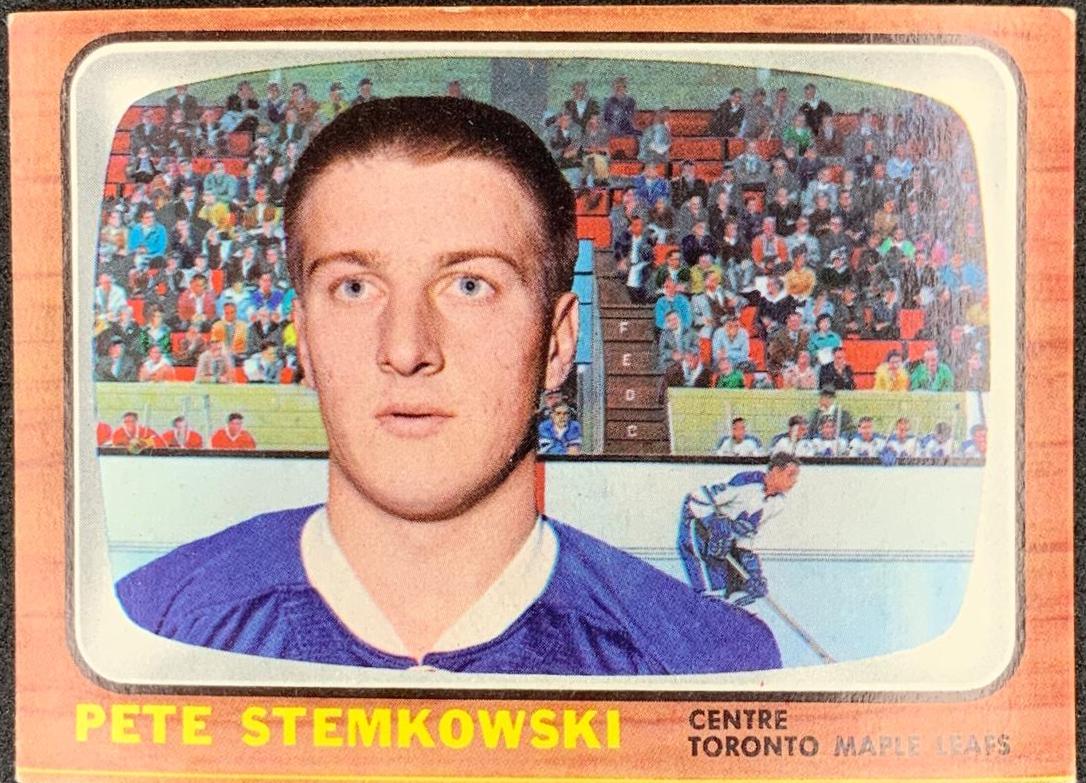 Pete Stemkowski #15 Hockey Cards 1966 Topps