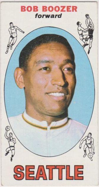 Bob Boozer #89 Basketball Cards 1969 Topps