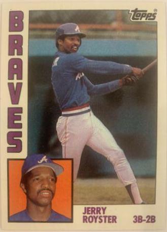 1984 Jerry Royster #572