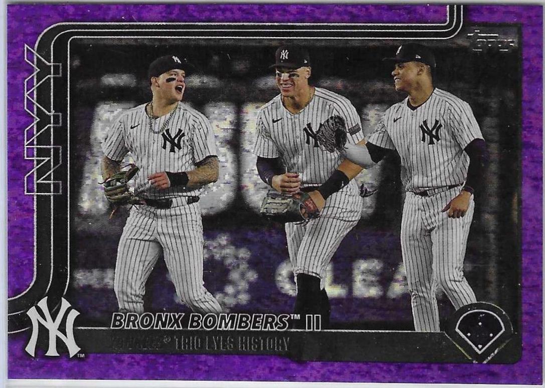 Aaron Judge [Purple Foil] (2025 Topps)