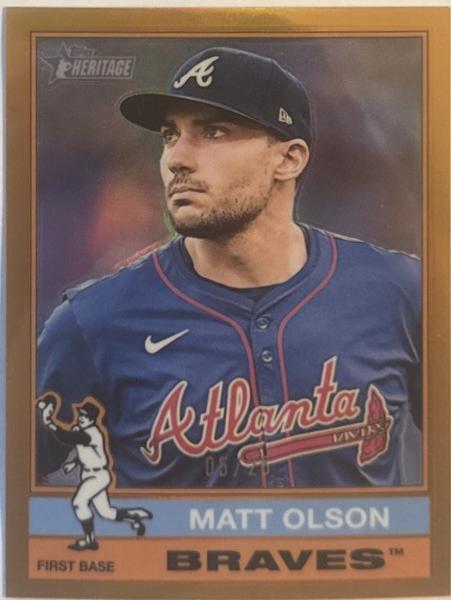 Matt Olson [Orange Chrome Variation] #102