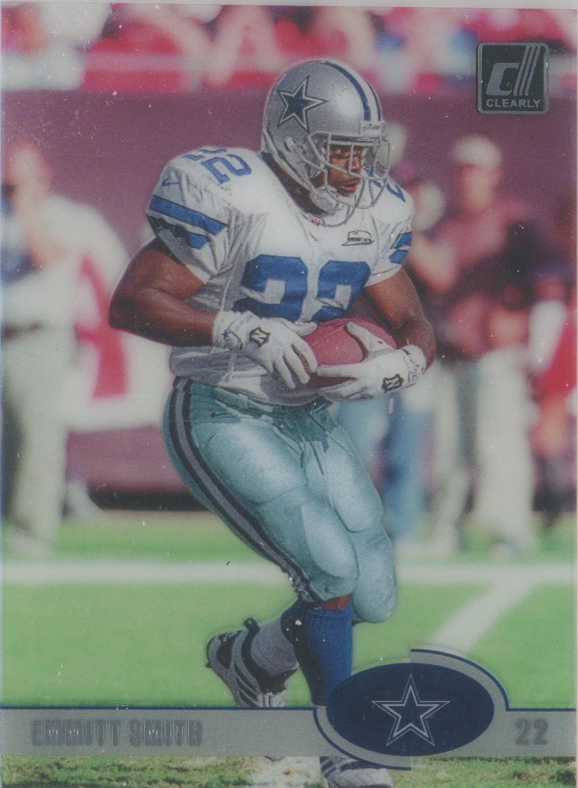Emmitt Smith #8 Football Cards 2023 Clearly Donruss Retro 2003