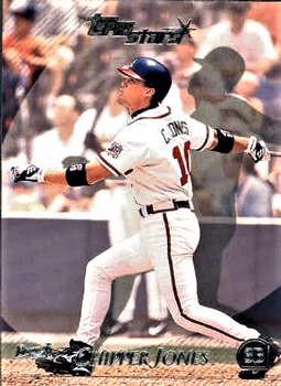 Chipper Jones #47 Baseball Cards 2000 Topps Stars