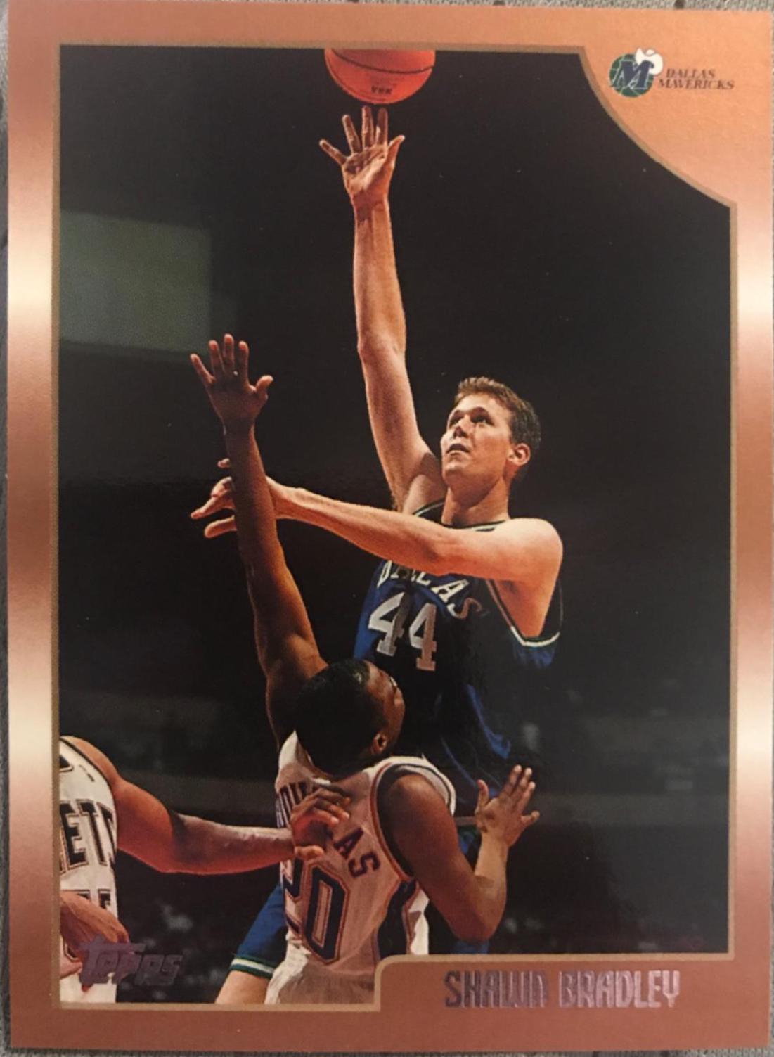 Shawn Bradley #171 Basketball Cards 1998 Topps