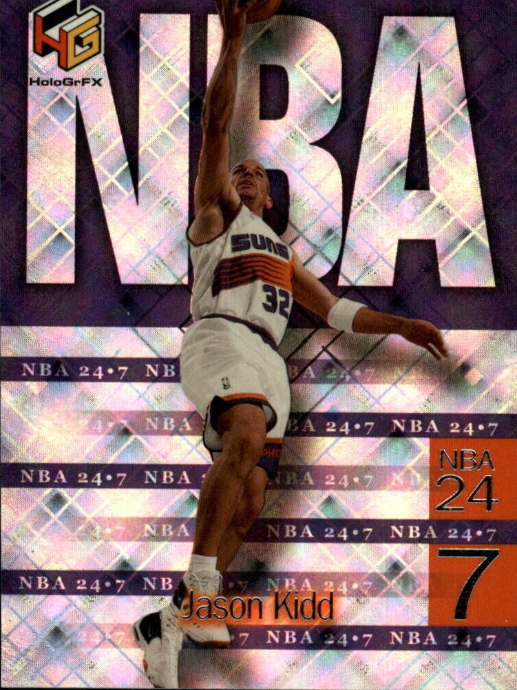 Jason Kidd #N13 Basketball Cards 1999 Upper Deck Hologrfx NBA 24 7