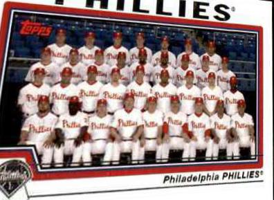 Phillies Team #659 2004 Topps Baseball
