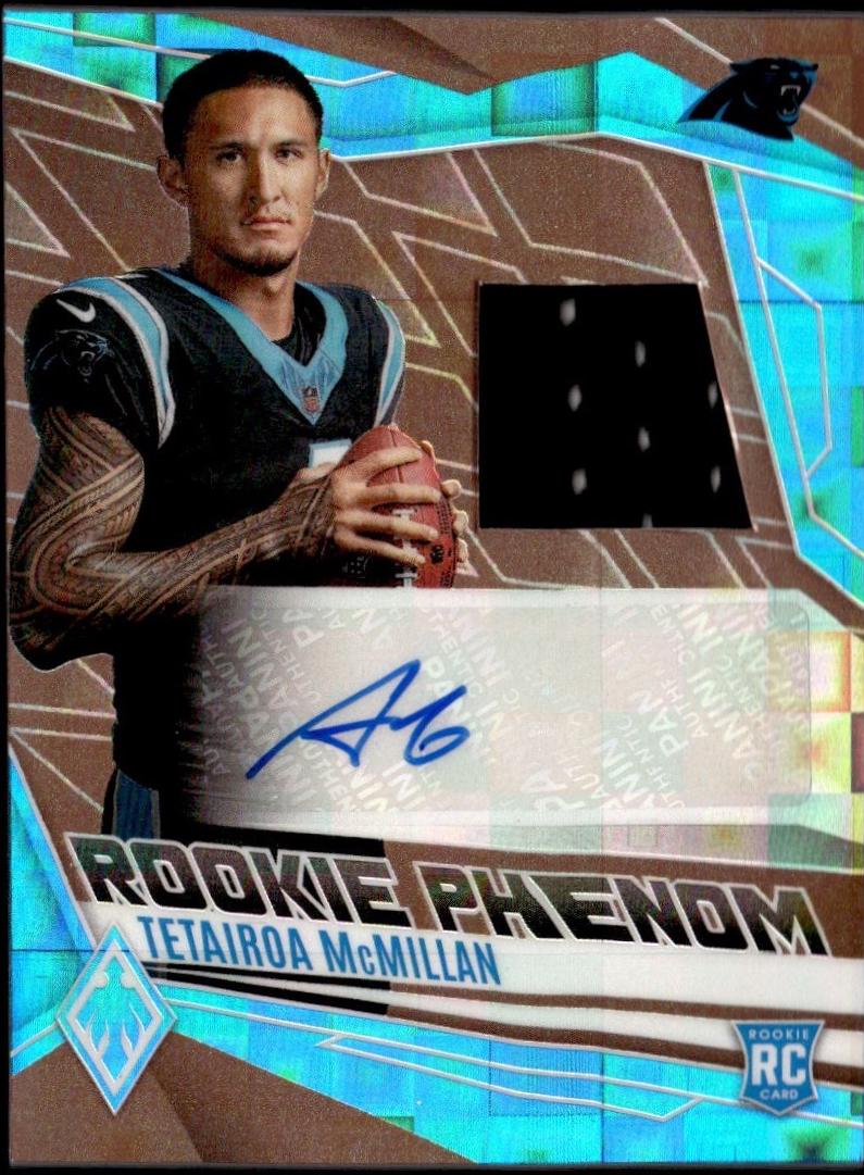 Tetairoa McMillan #RPJ-TMN 2025 Panini Phoenix Rookie Phenom Jersey Autograph Football