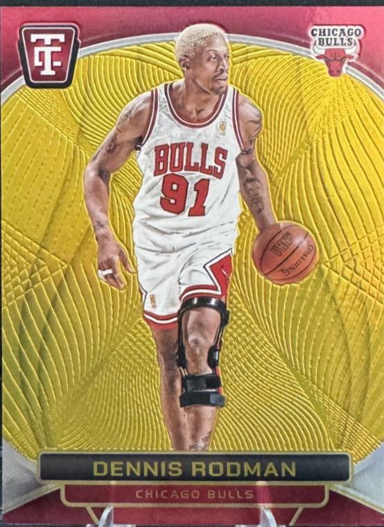 Dennis Rodman [Gold Platinum Mirror] #191