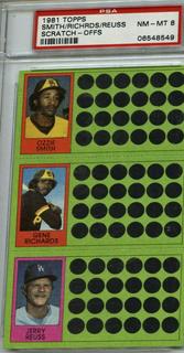 Gene Richards, Jerry Reuss, Ozzie Smith